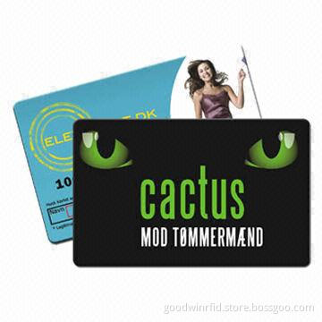 Access cards, internal antenna and wireless circuitry for secure communication